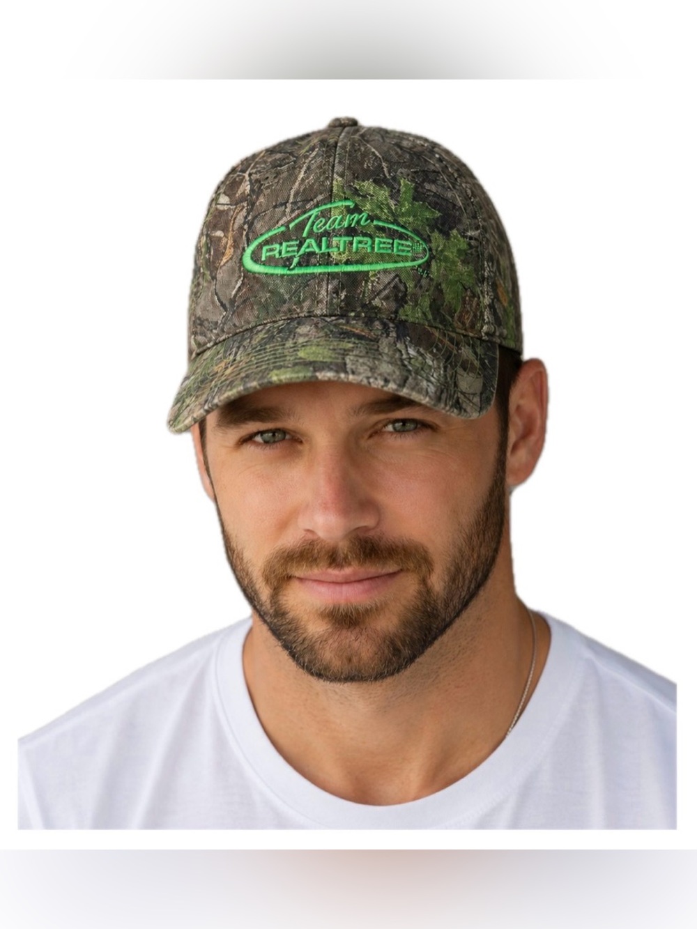 Team Realtree Camo Billed Hat.